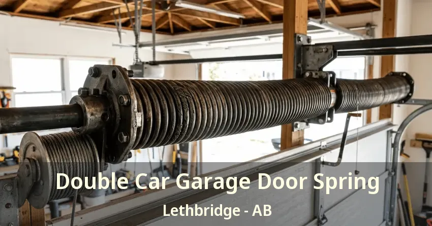 Double Car Garage Door Spring Lethbridge - AB