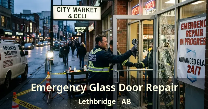 Emergency Glass Door Repair Lethbridge - AB