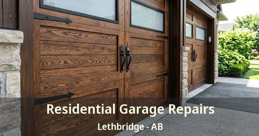 Residential Garage Repairs Lethbridge - AB Residential Garage Repairs Lethbridge - AB