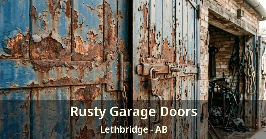 Rusty Garage Doors Lethbridge - AB